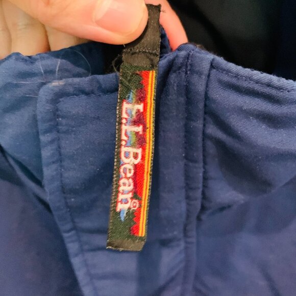 Vintage LL Bean Windbreaker Light Weight Hiking Jacket Size Large - Picture 3 of 6